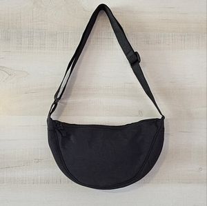 Black Nylon Shoulder/Crossbody Bag